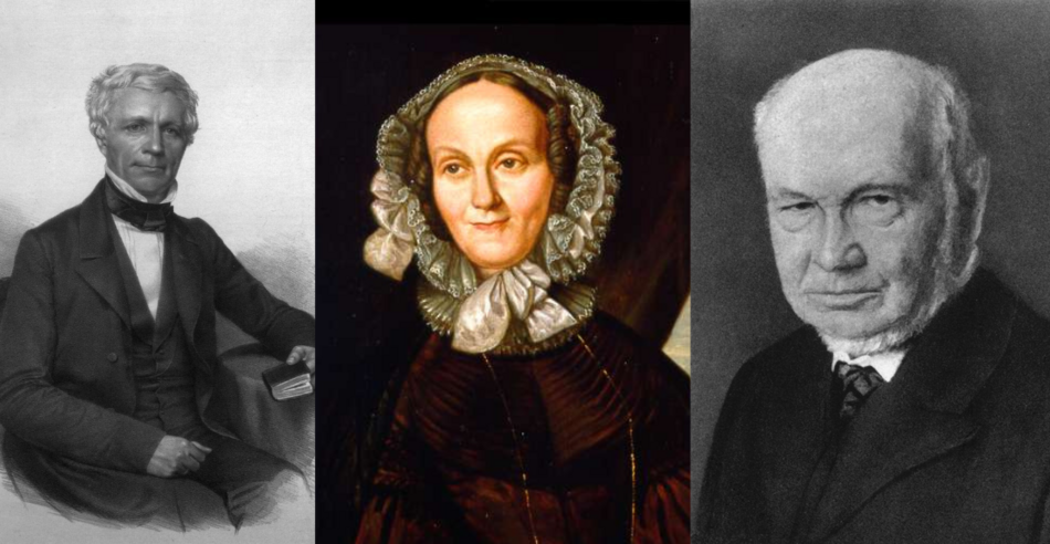 Bild mit Johann Wichern, Amalie Sieveking und Bodelschwingh