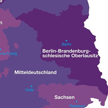 Karte Landesverbände