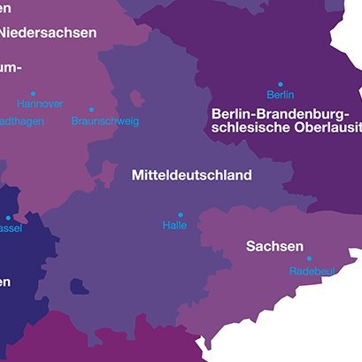 Karte Landesverbände