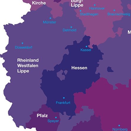 Karte Landesverbände