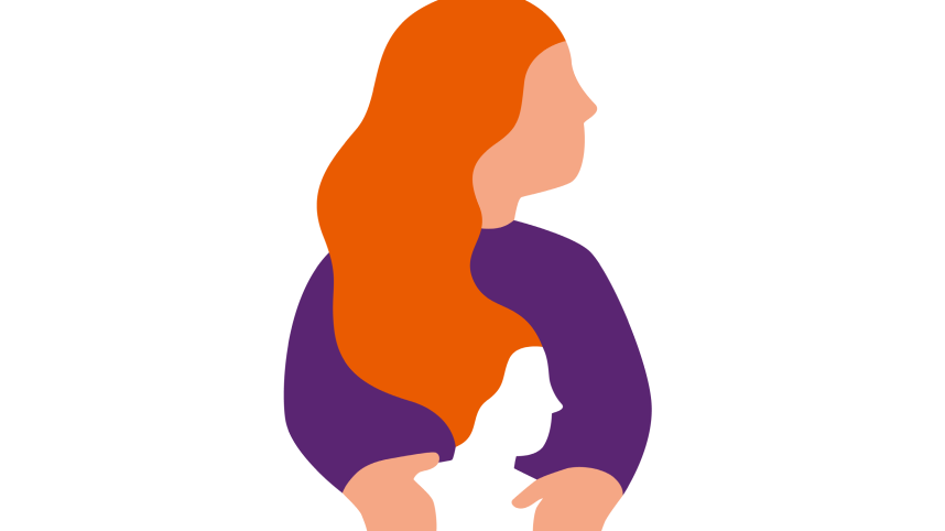 Illustration Alleinerziehende