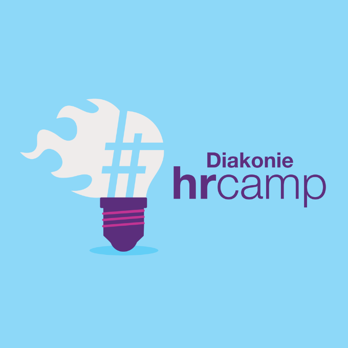 Veranstaltungslogo der Diakonie HRcamp-Reihe